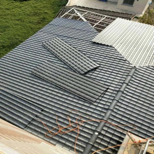 新型建筑材料合成樹(shù)脂瓦，新時(shí)代城市建設的屋頂瓦